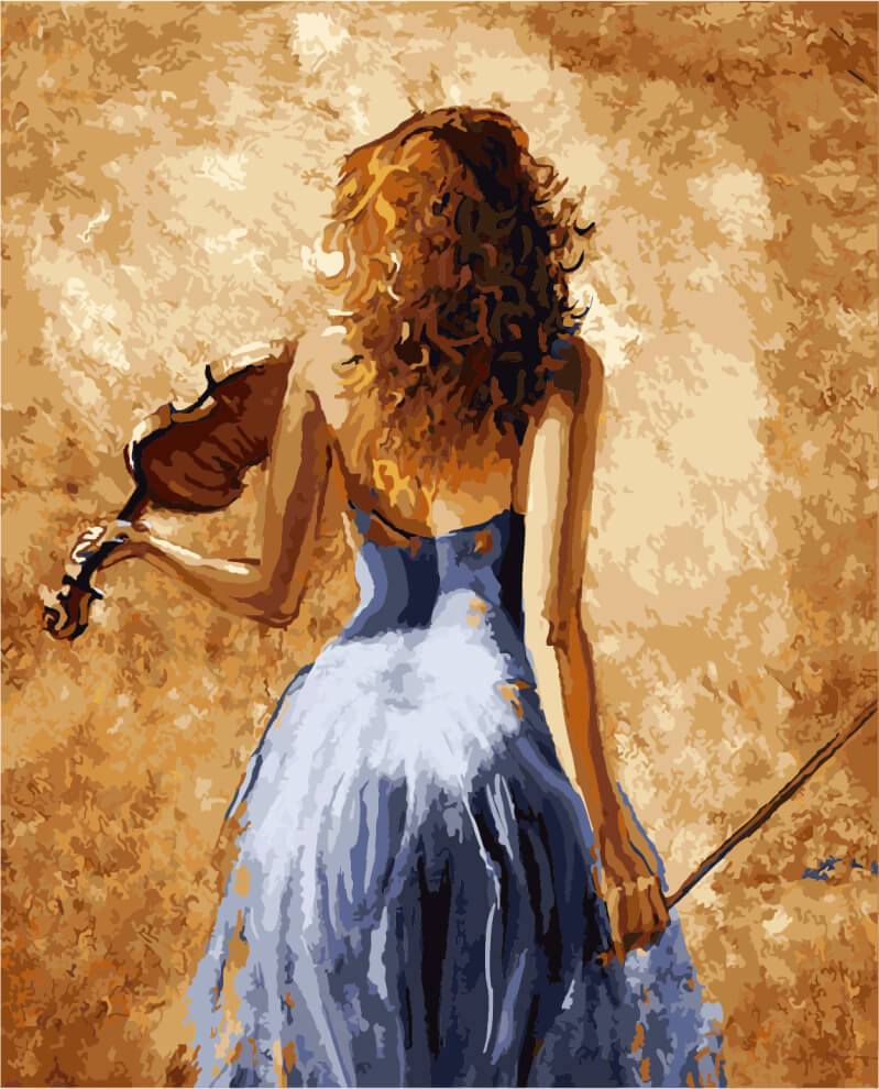 Девушки со скрипкой